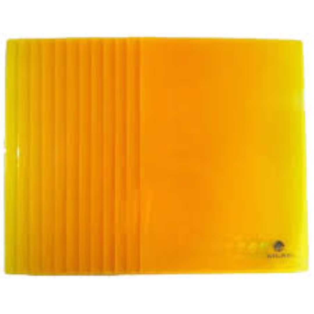 ATLAS CLEAR FOLDER A4 YELLOW